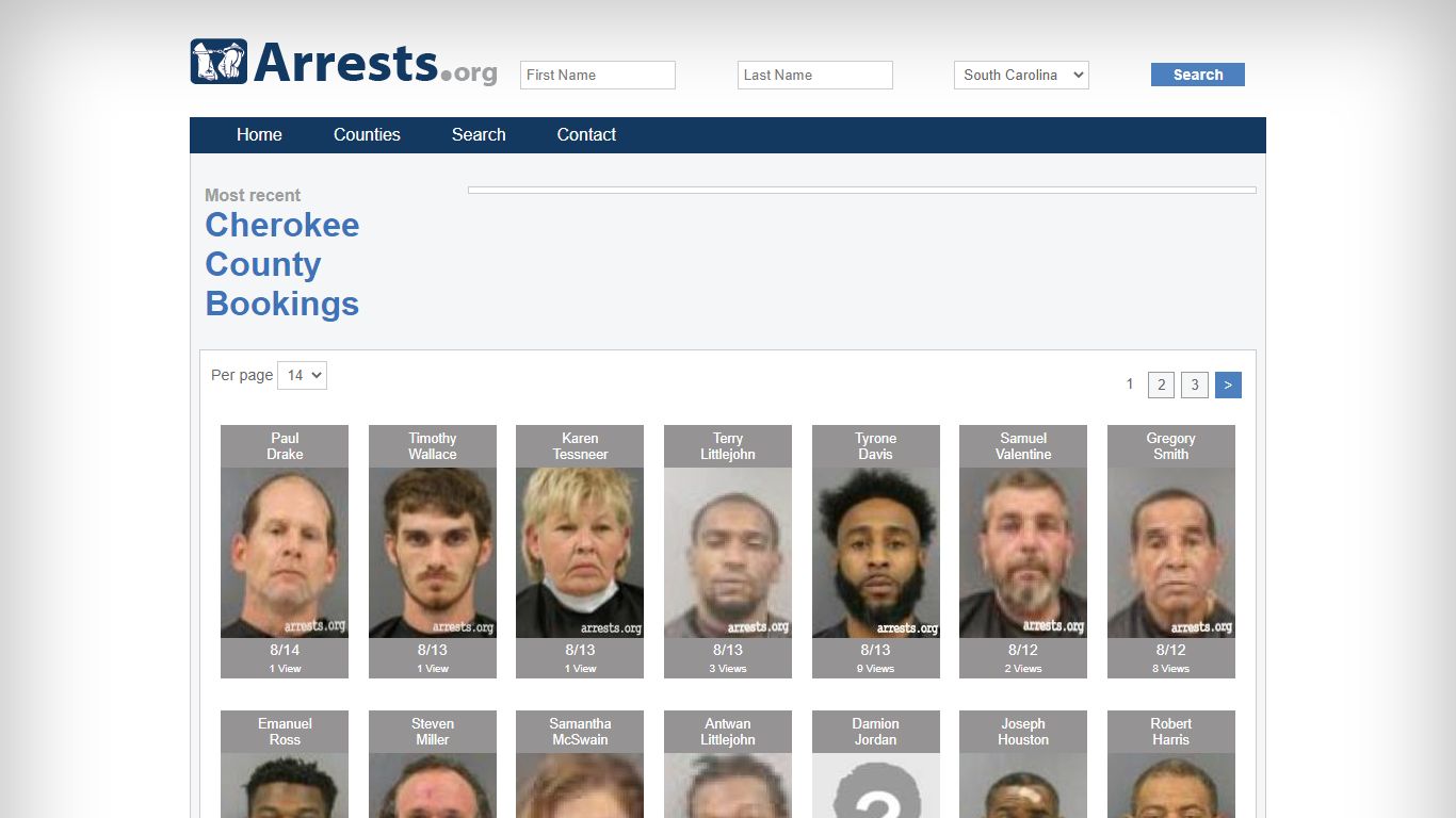 Cherokee County Arrests and Inmate Search