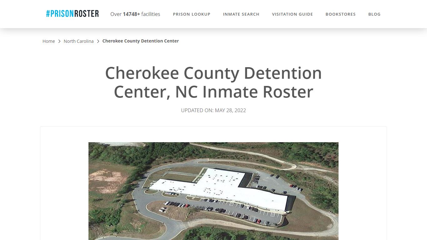 Cherokee County Detention Center, NC Inmate Roster